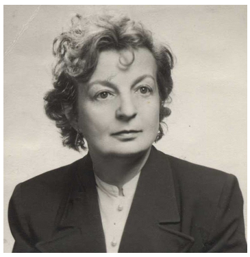 A photograph of Dr. Hilda Geiringer